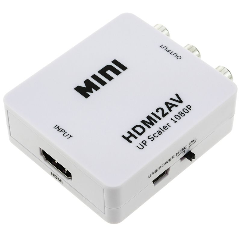 Conversor HDMI a audio y vídeo analógico RCA - HC07500 - 01