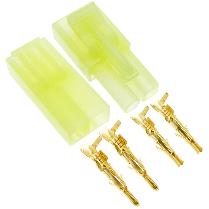 Conector RC TAMIYA MINI #1 de carga y fuente de alimentación Pareja macho y hembra - KM01200 - 01