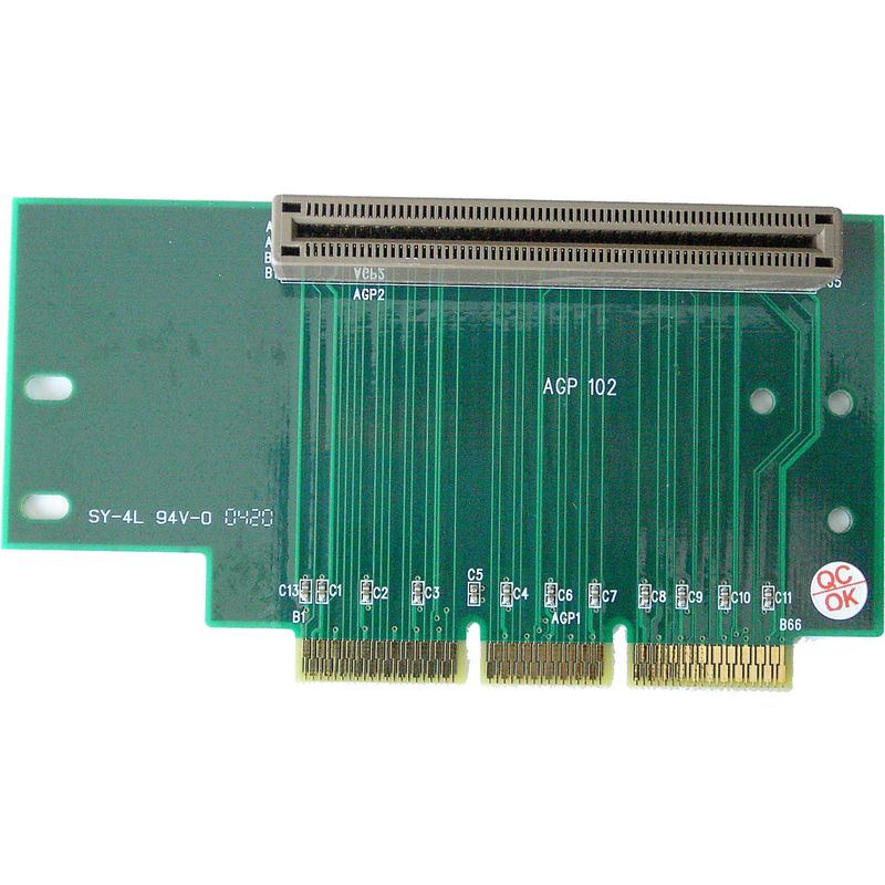 Riser Card 66.60mm (1 AGP) - CR06200 - 01