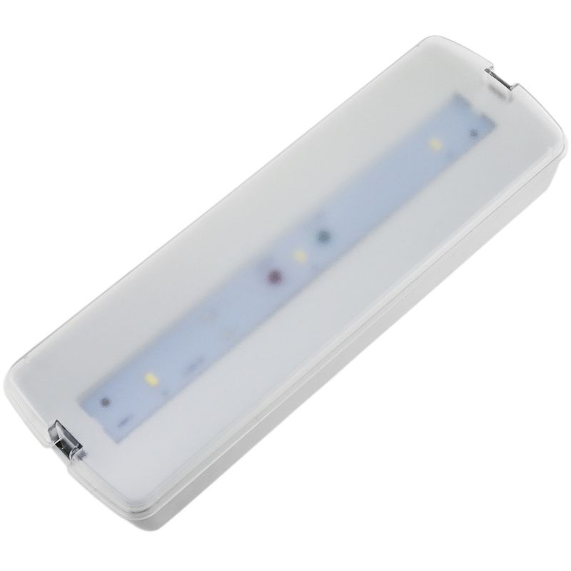 Luz de emergencia IP20 LED 220VAC 175 Lumen - NP07100 - 01