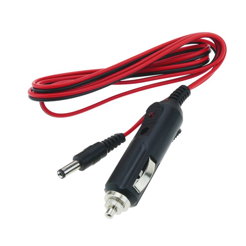 Fuente de alimentación para mechero de coche a DC jack 2.6mm - CM07500 - 01
