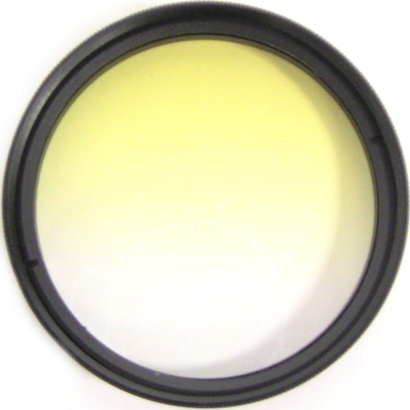 Filtro fotografia color gradual amarillo para objetivo de 58 mm - EG07300 - 01