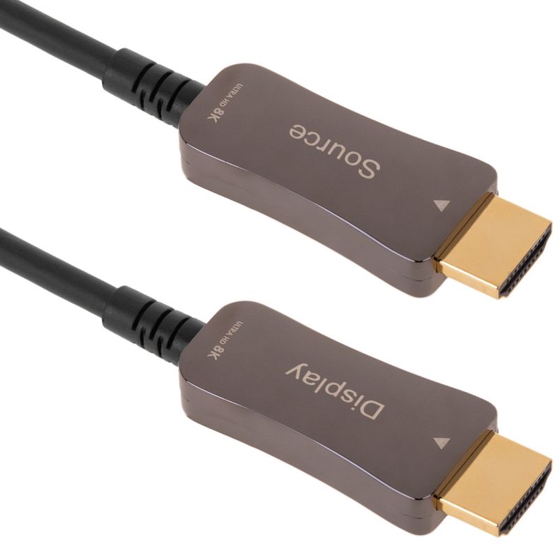 Cable de vídeo HDMI 2.1 macho Ultra HD 8K activo por fibra óptica de 15m - HG07100 - 01