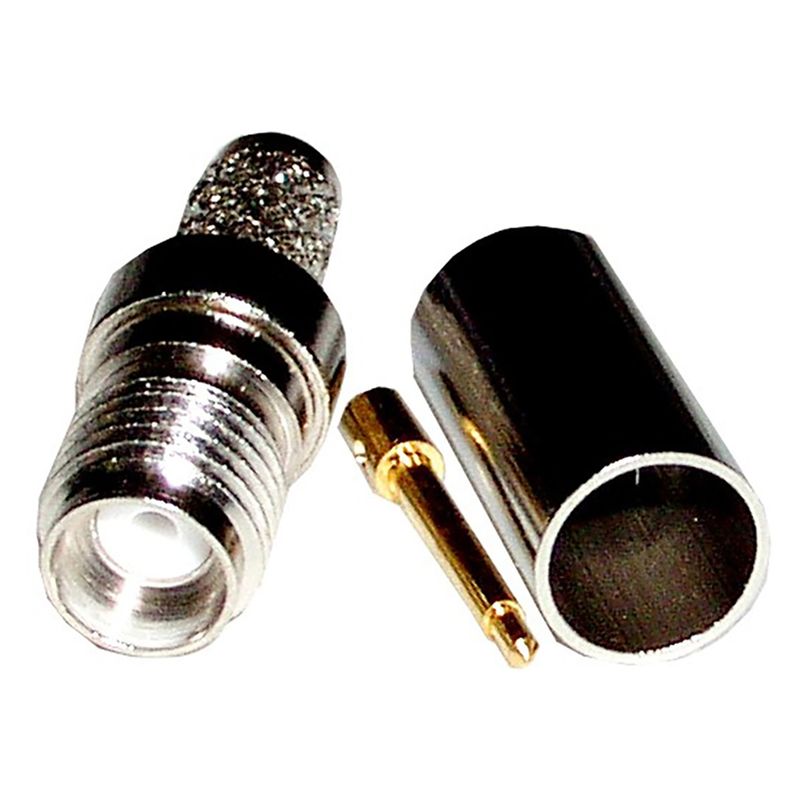 Conector Crimpable HDF-200 (rSMA-Hembra Aéreo) - RG01800 - 01