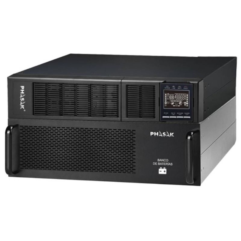 SAI Phasak 10000VA Online LCD Pro-Rack - PH 9301 - 01