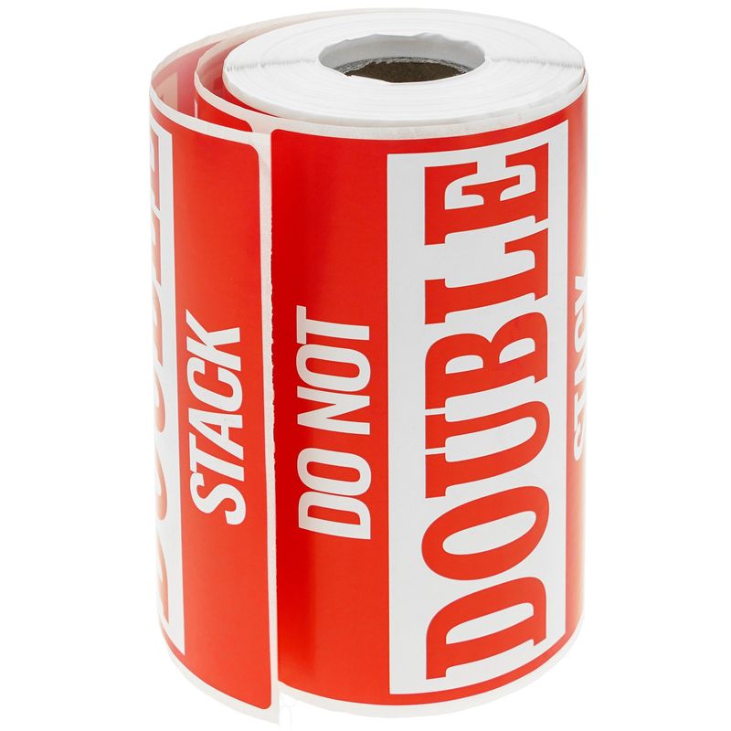 Rollo bobina de 500 etiquetas adhesivas para envíos de paquetes no apilables 108x79mm - SD01400 - 01