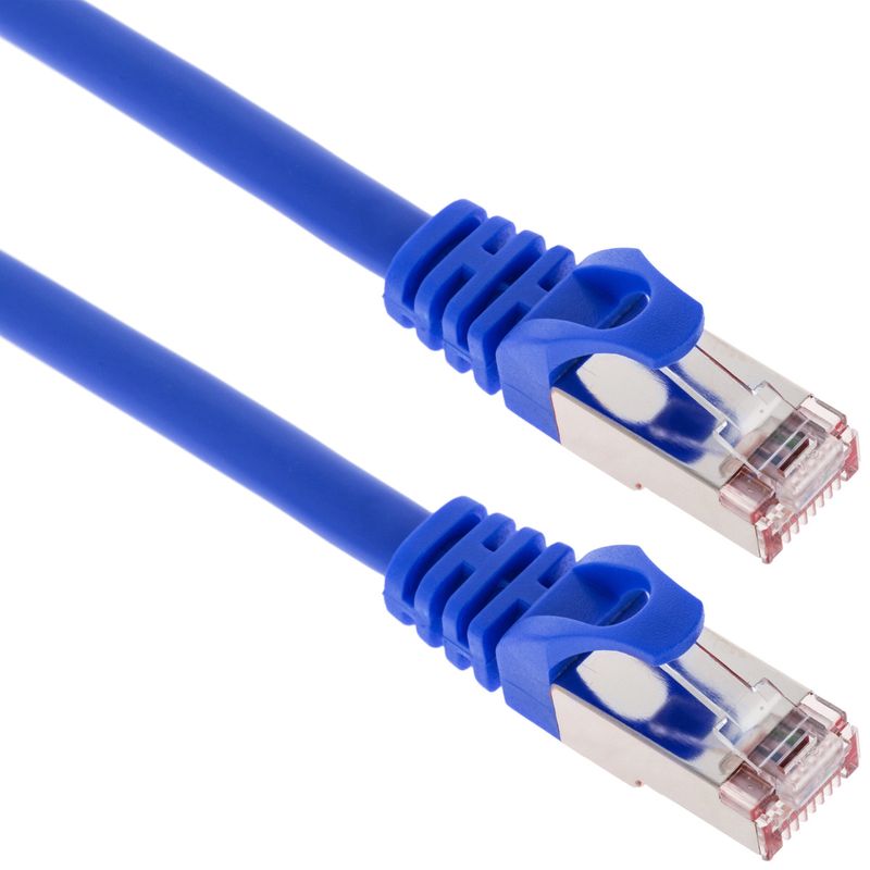 Cable de red ethernet Cat. 6a FTP de 0,25 m de color azul - LJ21100 - 01