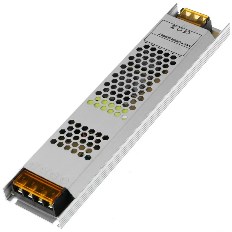 Fuente de alimentación industrial de superficie 12VDC 8.3A. Tamaño 53 x 235 x 21 mm - VF10600 - 01