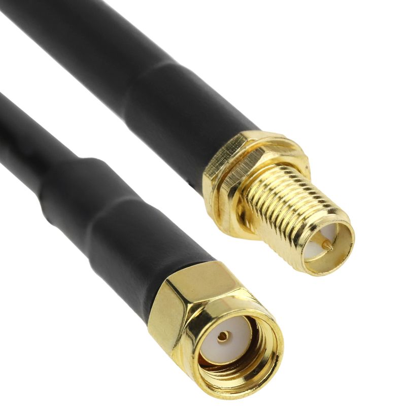 Cable coaxial HDF200 rSMA-macho a rSMA-hembra 1m - WE02100 - 01