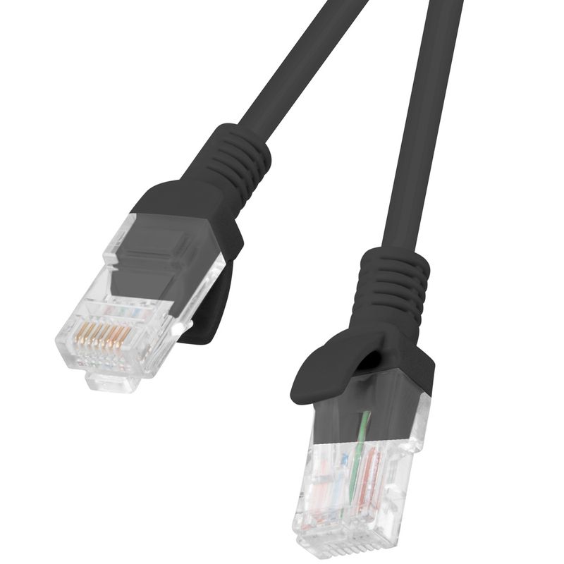 Cable de red ethernet Cat. 5e UTP de 10 m de color negro PCU5-10CC-1000-BK - RL14300 - 01