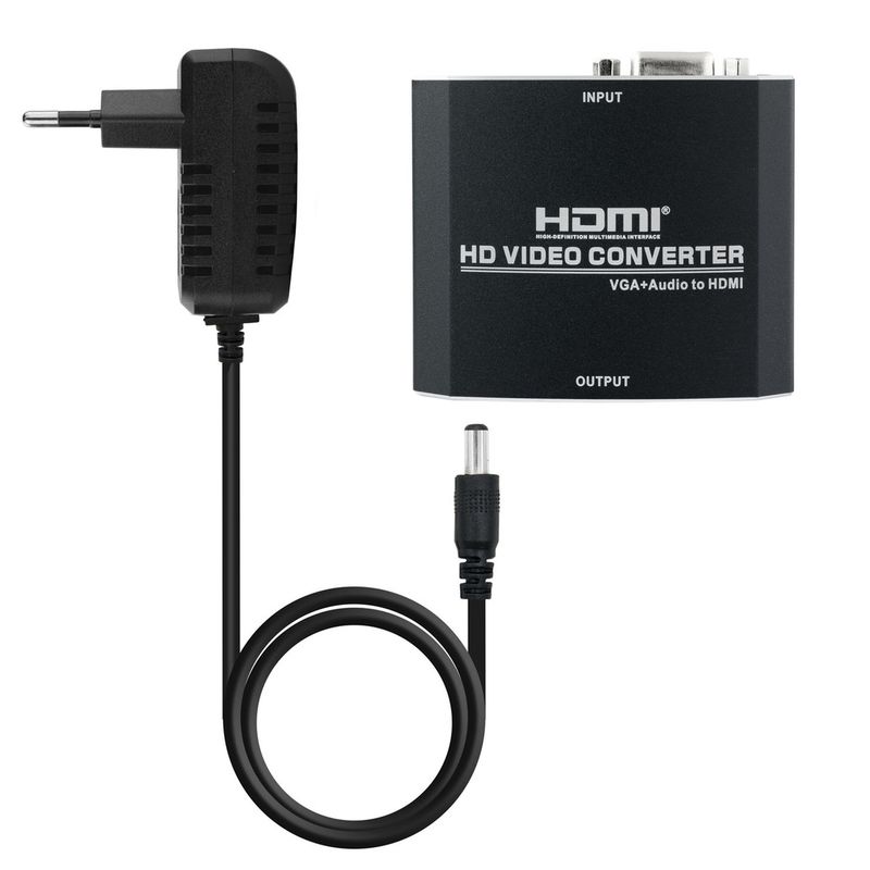 Conversor VGA y audio a HDMI - HC04100 - 01