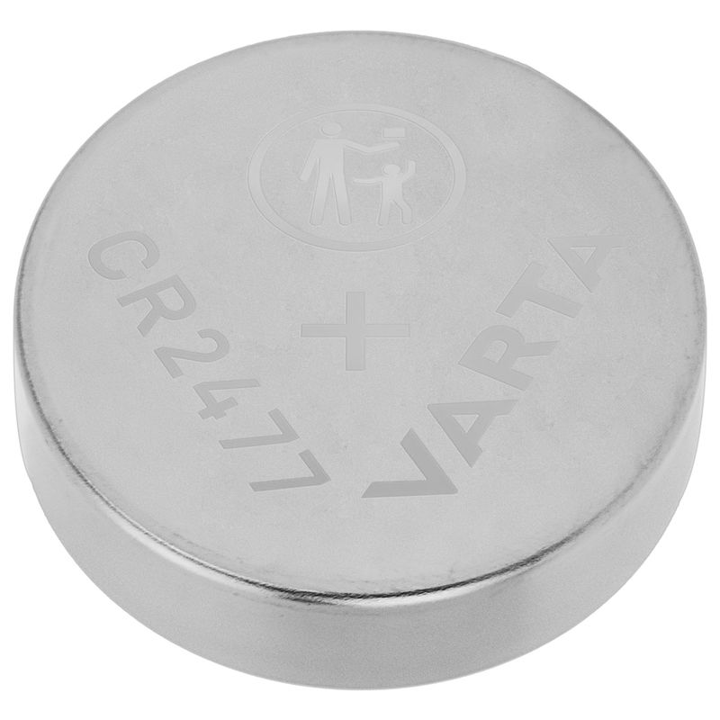Pila litio botón CR2477 de 3V - EN10500 - 01
