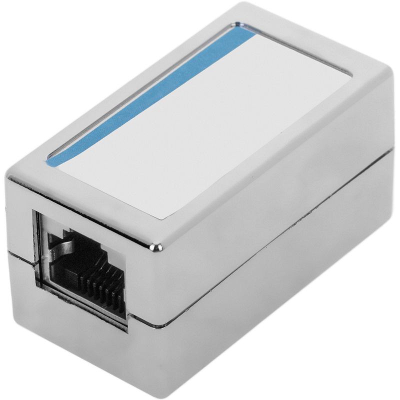 Acoplador empalme de cable FTP categoría 6 RJ45 hembra a RJ45 hembra - RD08200 - 01