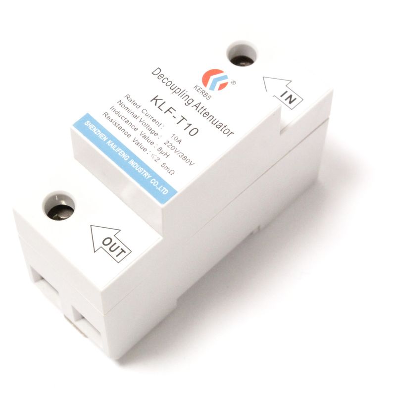 Atenuador desacoplador 10A 220/380V carril DIN 36mm - SP08100 - 01