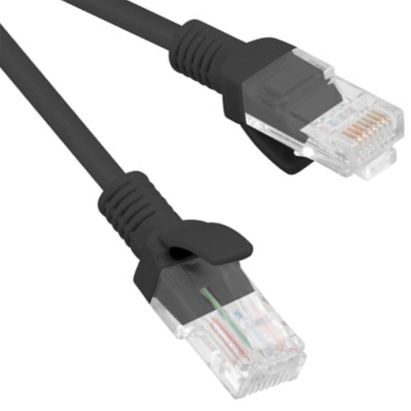 Lanberg cable de red ethernet UTP Cat. 5e 20m negro - RL14500 - 01