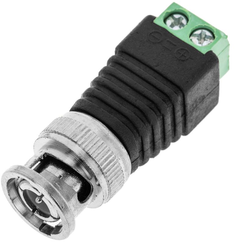 Adaptador BNC macho a bloque de terminales - AY08700 - 01