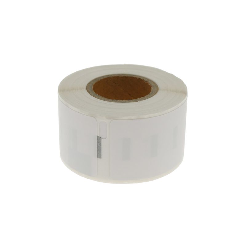 Rollo bobina de 130 etiquetas adhesivas compatibles con Dymo S0722370 y 99010 28x89mm - BM09000 - 01