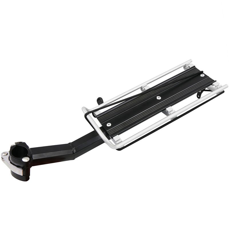 Portaequipajes metálico trasero para bicicleta fijación tubular de 29x12cm - BJ04900 - 01