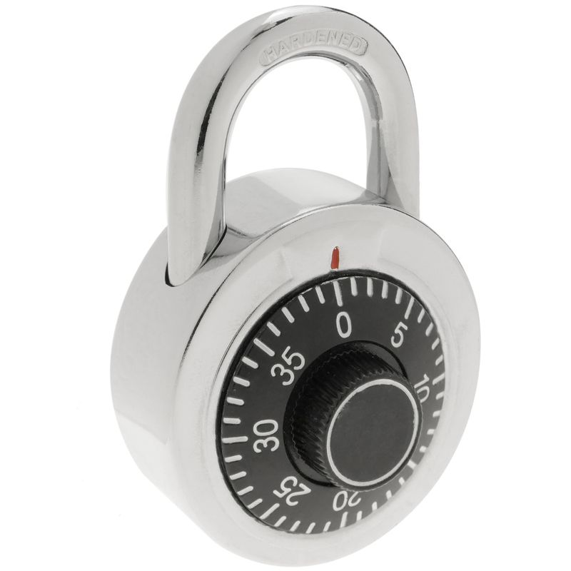 Candado de seguridad acero y combinación rotatoria 50mm - LK05800 - 01