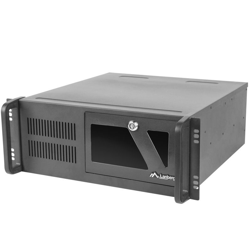 Caja rack 19" Lanberg ATX 19" de 4U Fondo 450 - CK13300 - 01