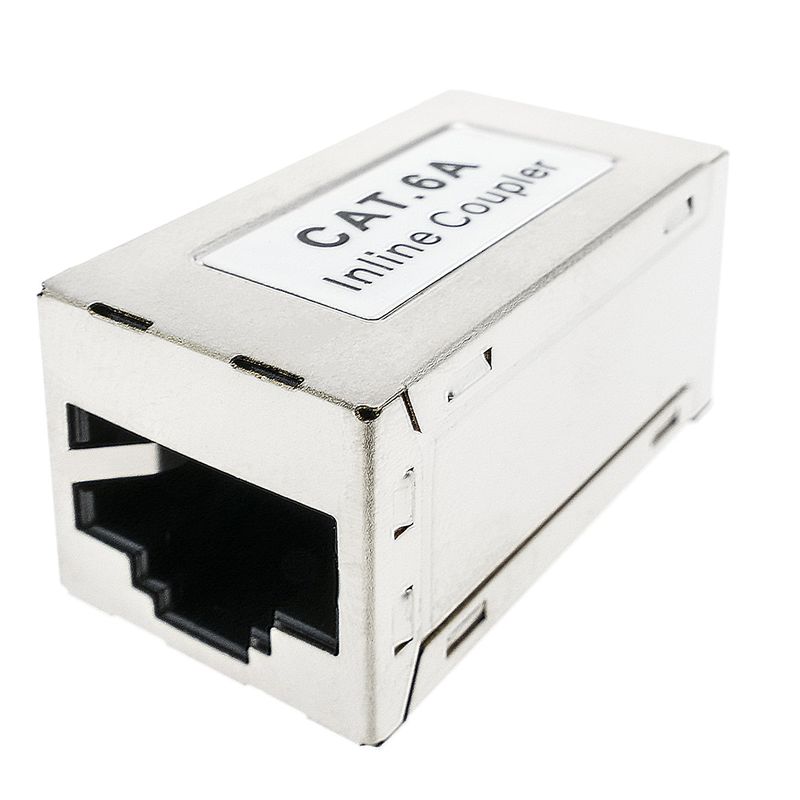 Acoplador empalme de cable FTP categoría 6A RJ45 hembra a RJ45 hembra - RD08500 - 01