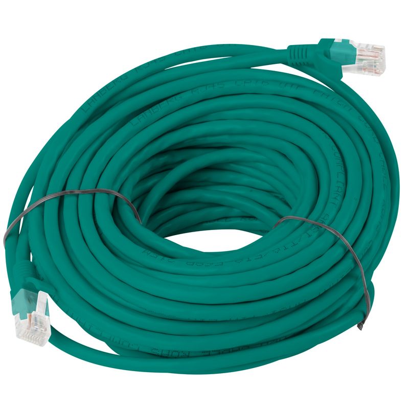 Cable de red ethernet Cat. 6 UTP de 15 m de color verde PCU6-10CC-1500-G - RJ22400 - 01