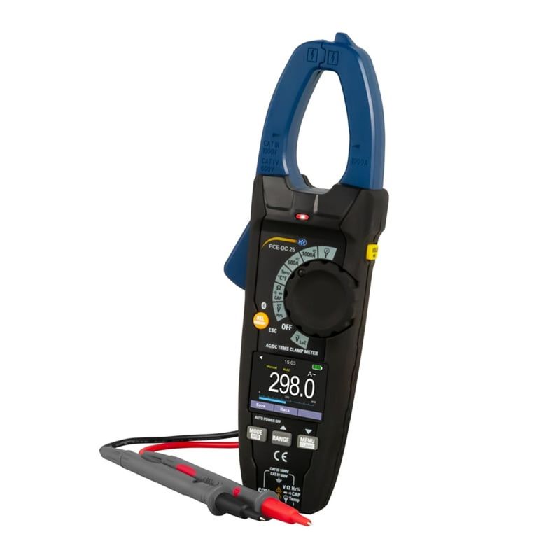 Amperímetro PCE-DC 25 - PC44000 - 01