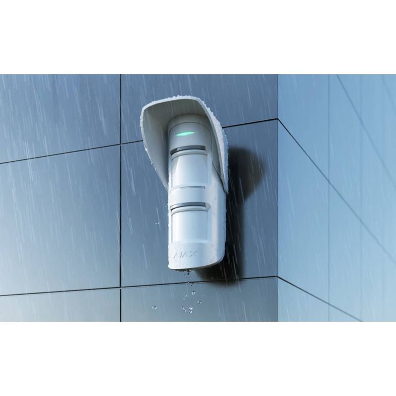 Ajax Hood - Cubierta para detector de exterior compatible con AJ-OUTDOORPROTECT-W - AJ-HOOD - 01