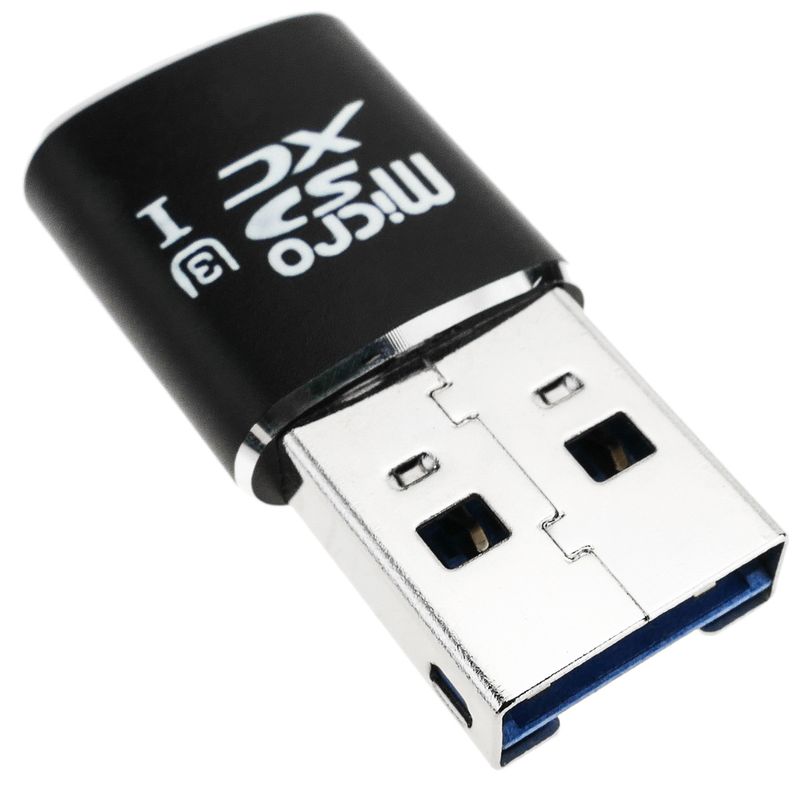 Lector mini de tarjetas de memoria USB 3.0 compatible con MicroSD Gbps - SL01200 - 01