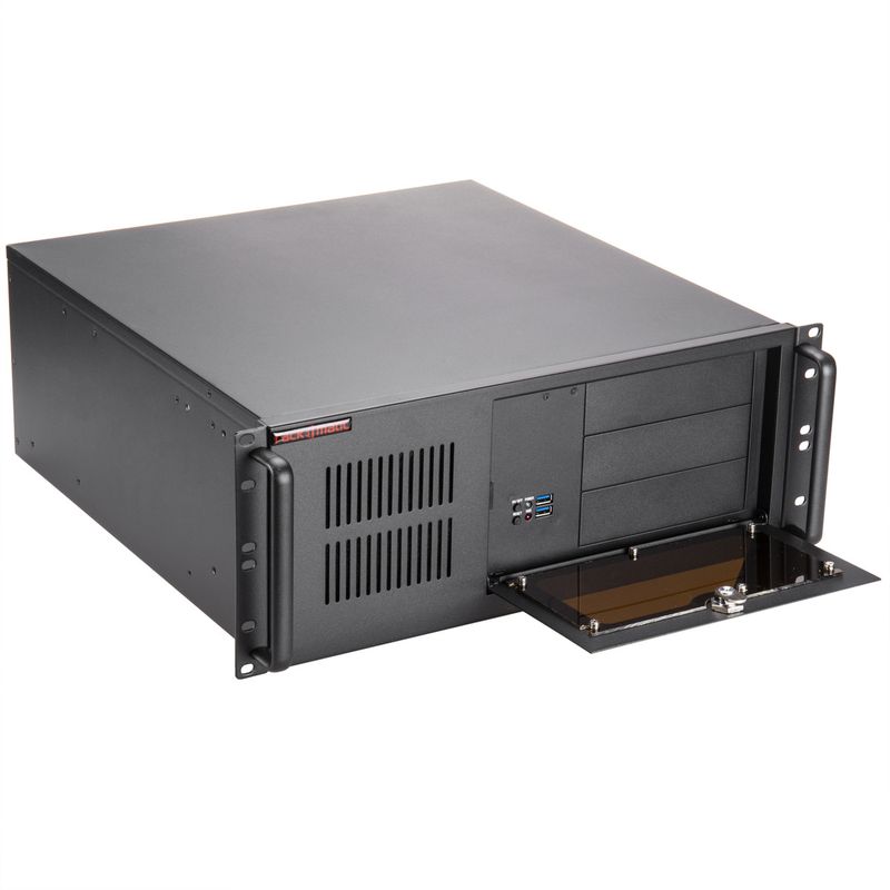 Caja rack 19" IPC microATX ATX 4U 3x5.25" 7x3.5" fondo 450mm - CK03100 - 01
