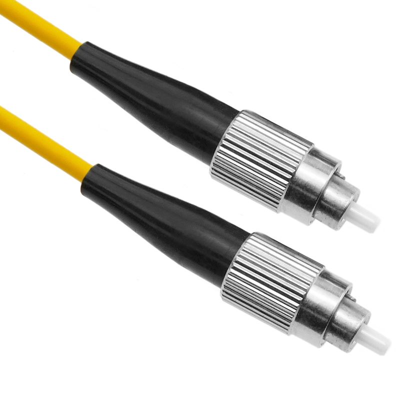 Cable de fibra óptica FC a FC monomodo simplex 9/125 de 50 cm OS2 - FF05000 - 01