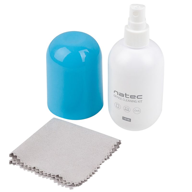 Kit de limpieza Natec Raccoon 140ML toallita y spray NSC-1794 - NT10700 - 01