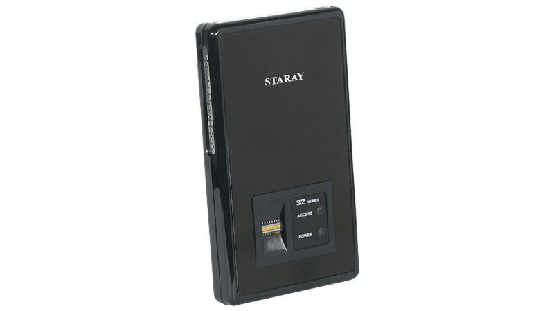 Caja externa 2.5" SATA USB 2.0 con lector de huellas digital Negra - RDS 1050 - 01