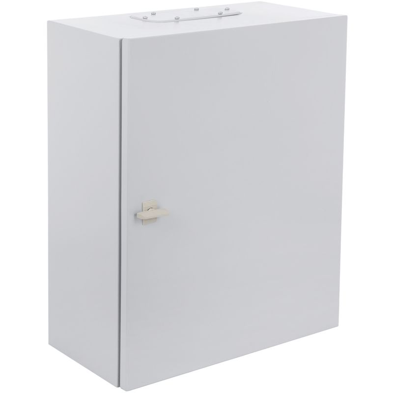 Caja de distribución eléctrica metálica con protección IP54 para fijación a pared 400x600x300mm - DF11800 - 01