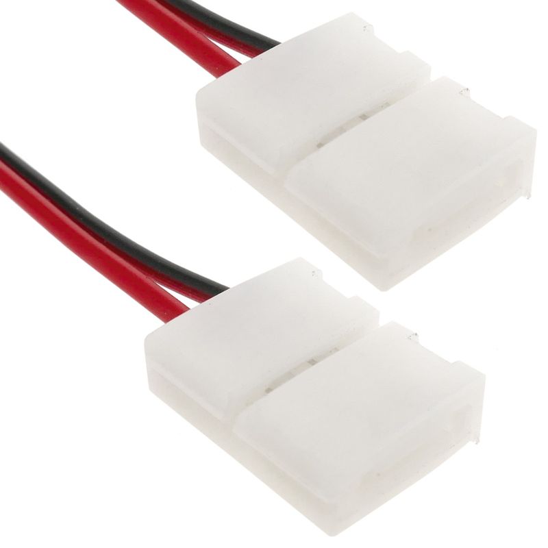 Empalme a presión con cable para tira de LED monocromo 8mm - VH03100 - 01