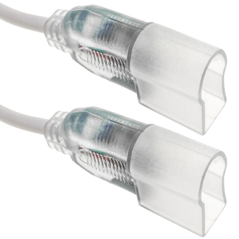 Empalme con cable para LED Neón Flex LNF 4 pin 26x14mm 20cm - NL05000 - 01
