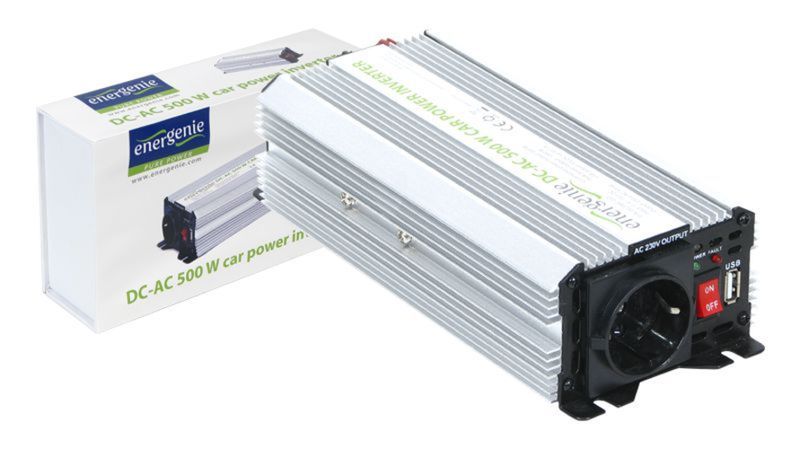 Inversor Energenie de 12V DC -->230V AC 500W - TTC 050 - 01