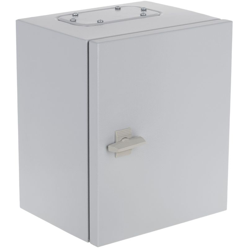 Caja de distribución eléctrica metálica con protección IP54 para fijación a pared 300x250x200mm - DF12000 - 01