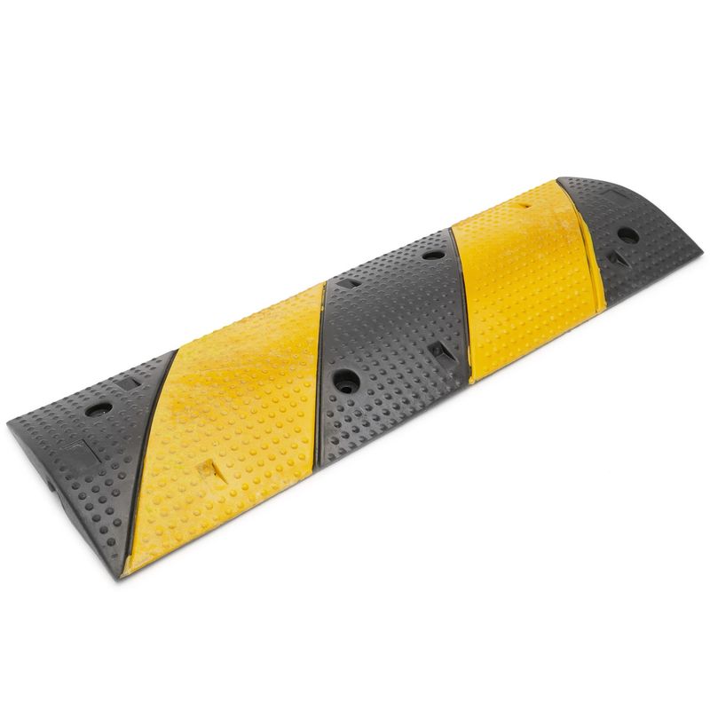 Pasacables de suelo para protección de cables eléctricos 1 vía 99x30 cm y reductor de velocidad - BT03300 - 01