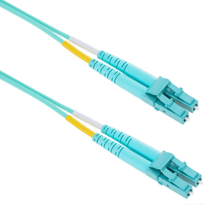 Cable OM3 de fibra óptica de LC a LC multimodo duplex 50/125 20m - FY06900 - 01
