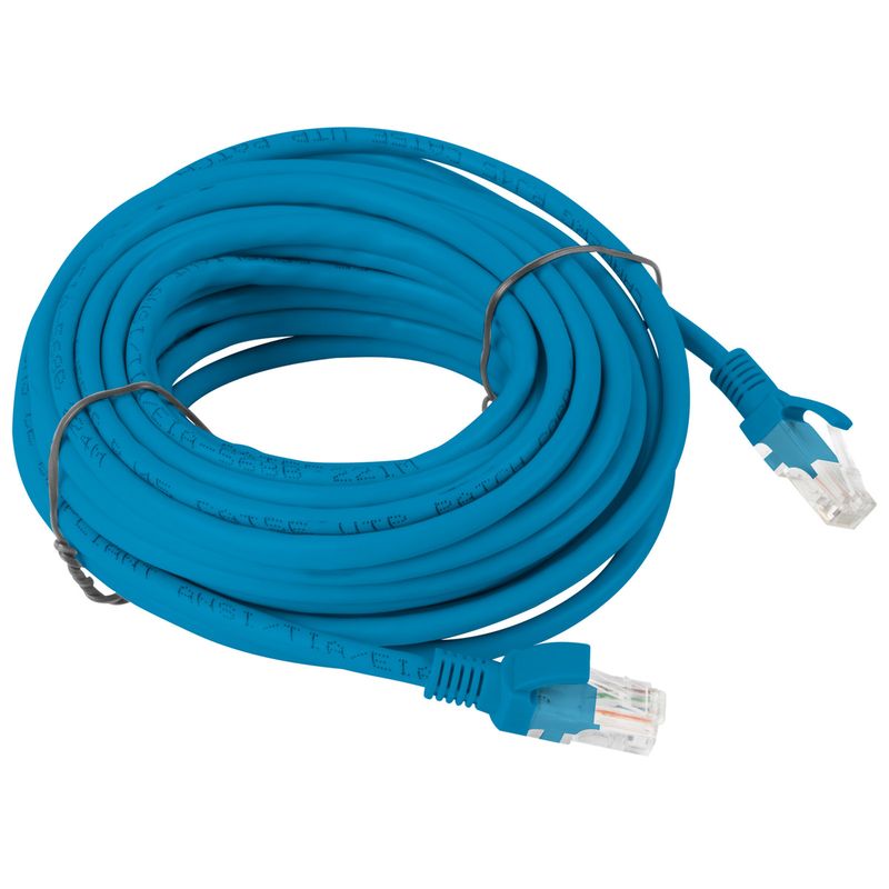 Cable de red ethernet Cat. 5e UTP de 10 m de color azul PCU5-10CC-1000-B - RL11900 - 01