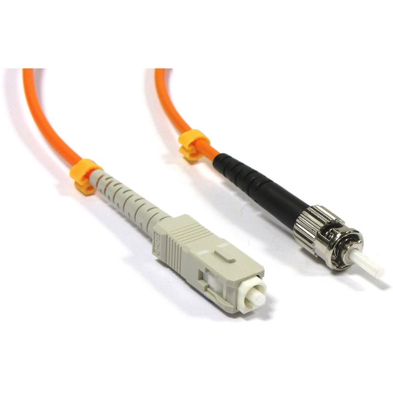 Cable de fibra óptica ST a SC multimodo simplex 50/125 de 2 m - FX02300 - 01