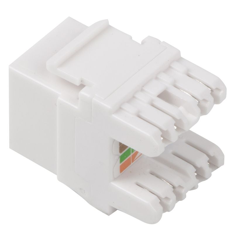 Keystone RJ45 de Lanberg Cat.6A UTP hembra 180 grados - RD16100 - 01