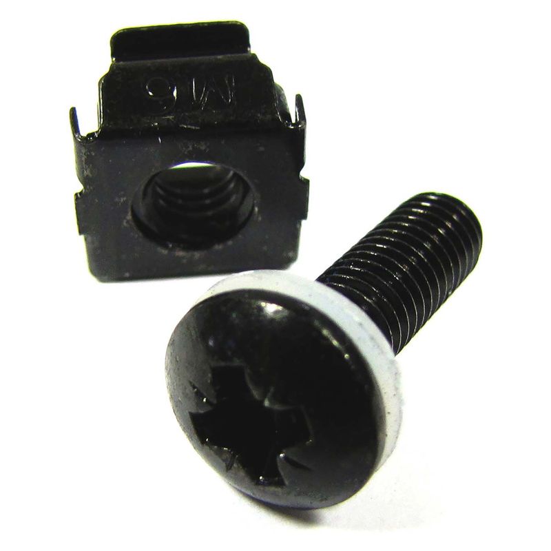 Tornillos M6 para Rack 19 50-pack con jaula - RM06600 - 01
