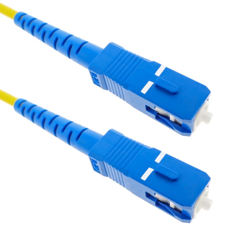 Cable de fibra óptica SC a SC monomodo simplex 9/125 de 5 m OS2 - FF06400 - 01