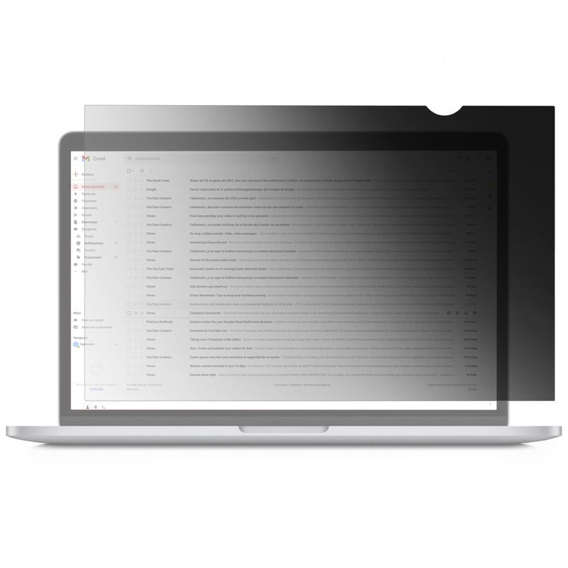 Filtro de privacidad 16:10. Protector para pantalla y monitor 13" 307x201mm - MD04200 - 01