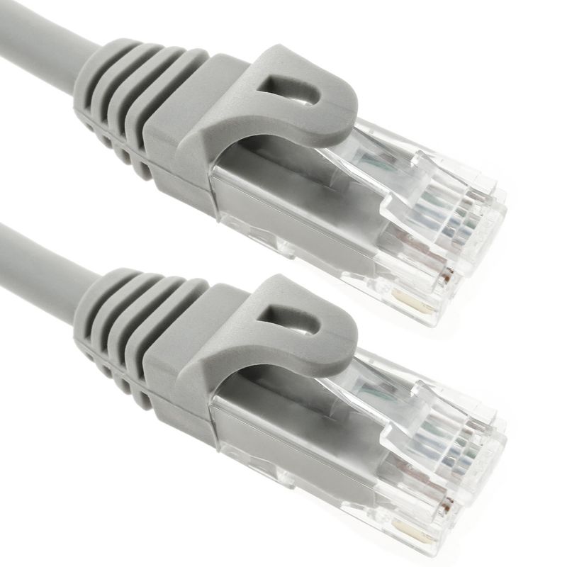Cable de red ethernet Cat. 6a UTP de 10 m de color gris - RJ06800 - 01