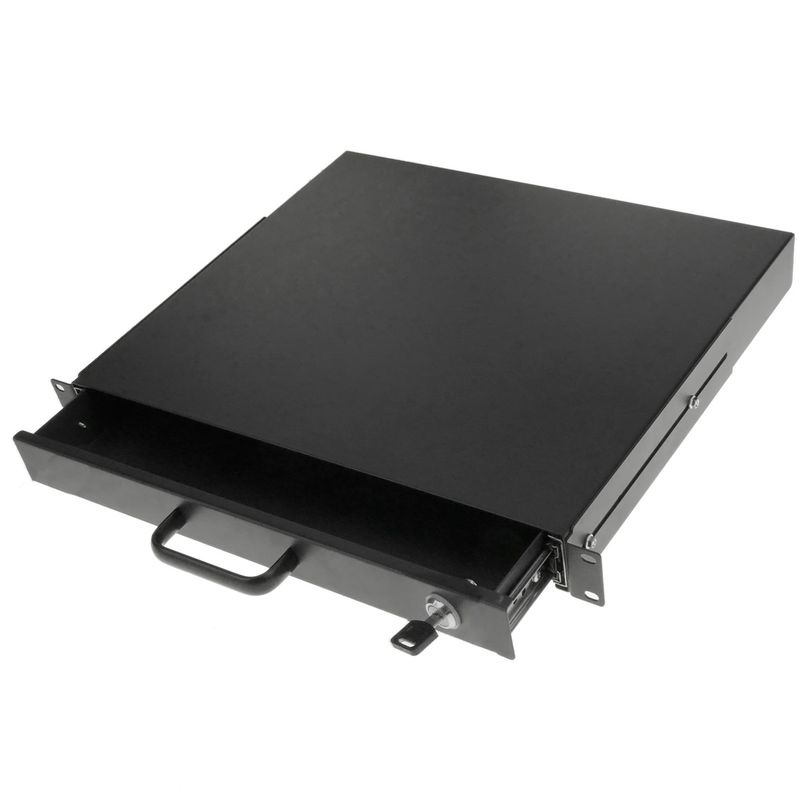 Bandeja telescópica para rack de 1U y fondo 370mm para teclado - RZ03100 - 01
