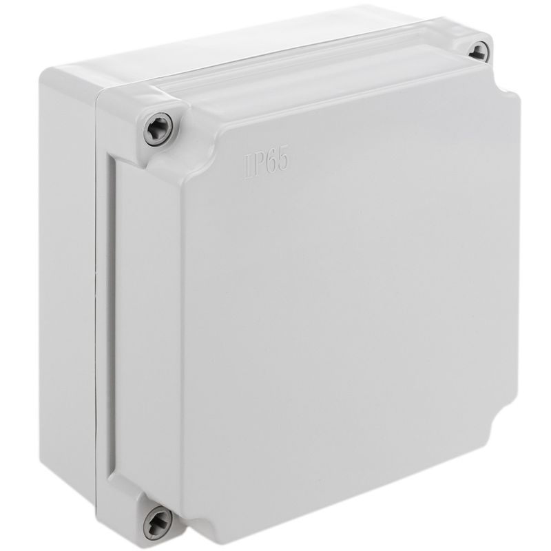 Caja estanca y hermética de superficie cuadrada para protección de conexiones eléctricas 180x80x180mm - AE11000 - 01