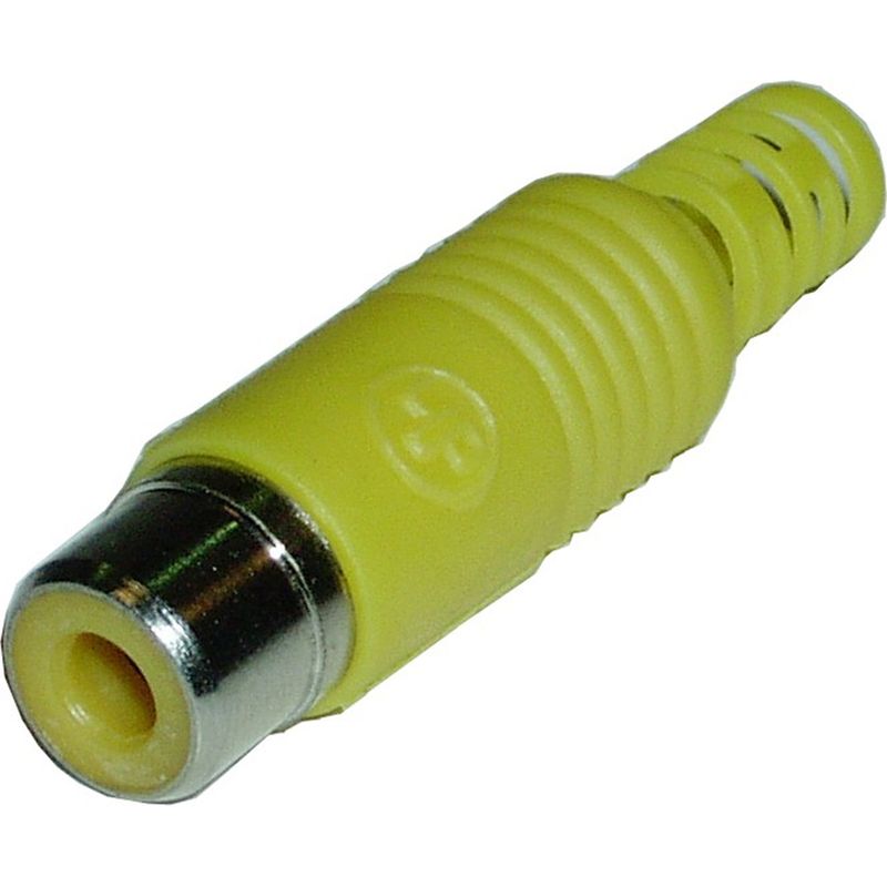 Conector RCA-H (Amarillo) - CM01400 - 01
